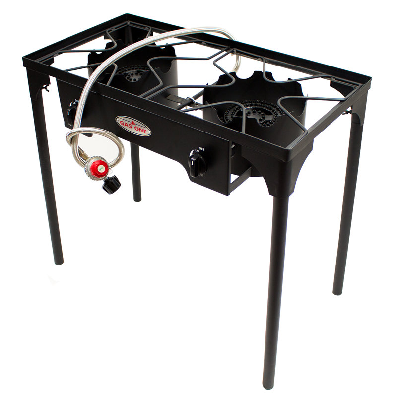 GasOne 2Burner Propane Outdoor Stove & Reviews Wayfair